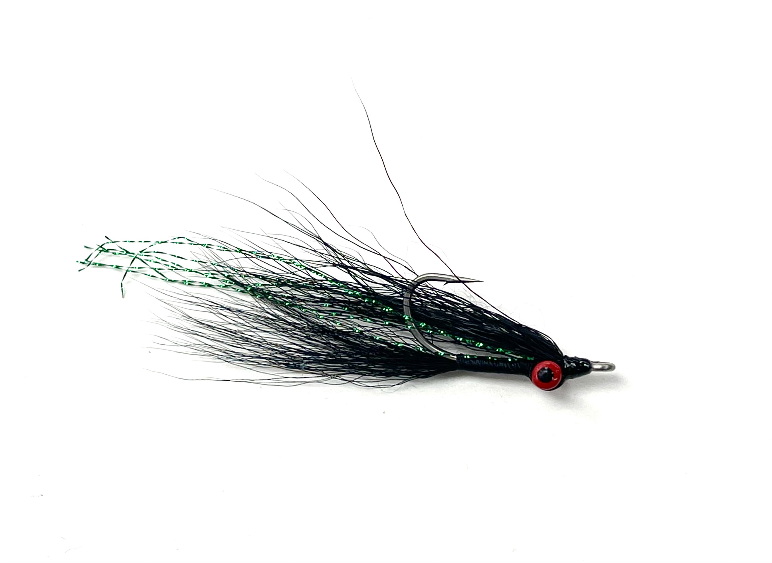 FAD Clouser Minnow - Black - Size 2